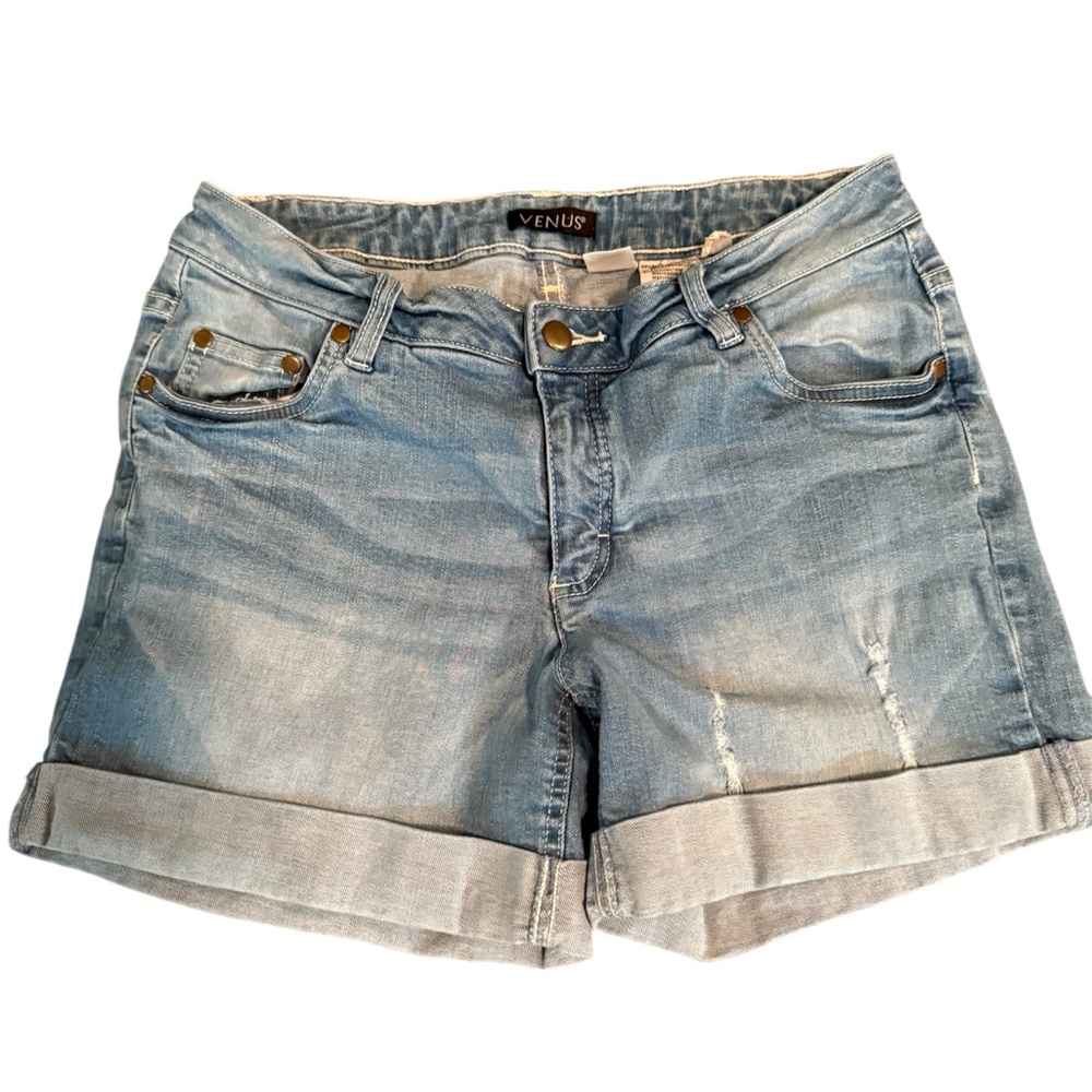 VENUS Faded Blue Jean Shorts size 8